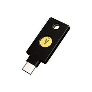 Yubico YubiKey 5C NFC, Sicherheitsschlüssel - schwarz/gold