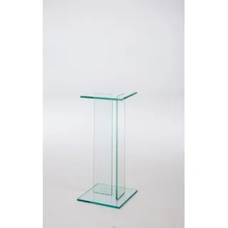 Blumensäule Flower Glas Transparent