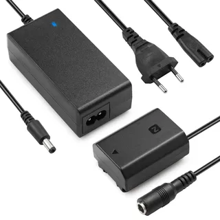 ENEGON NP-FZ100 Dummy Battery AC-FZ100 DC Coupler Adapter Kit Compatible with Sony A6600, A7C, A7III, A7RIII, A7RIV, A9, A9R, A9S, Alpha 9, Alpha 9R, Alpha 9S, Digital Camera