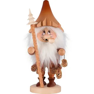 Christian Ulbricht Räuchermann Baumwichtel 32,5 cm beige