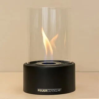 Tischfeuer / Tischkamin für Sicherheitsbrennstoff SAFE-LIQUID Farbe: schwarz