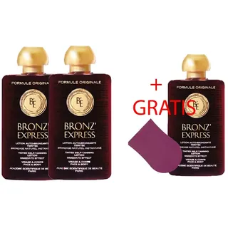 Academie Bronz Express Aktion - 3 für 2 + 1 Applikator klein Gratis dazu 0,3 l