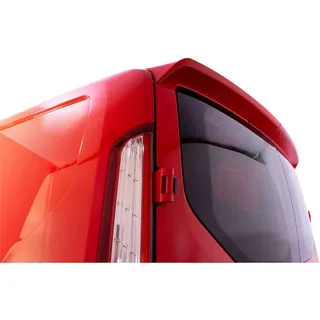 RDX Racedesign Dachspoiler kompatibel mit Ford Tourneo Custom & Transit Custom 2012-2018 & FL 2018- (mit Hecktüren) (PUR-IHS), braun