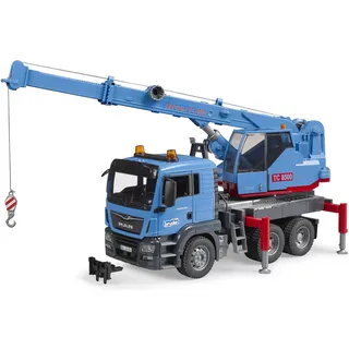 Bruder 03771 - Kran-LKW Blau 1:16