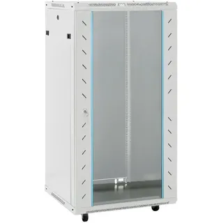 vidaXL 22U Netzwerkschrank 19" IP20 Grau 60x60x120 cm vidaXL