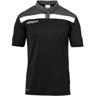 Uhlsport Offense 23 Poloshirt schwarz/anthrazit/weiss 164