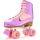 Rollers Quad Skates Lila 39