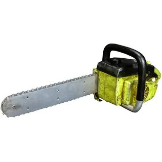 Trick or Treat Studios Texas Chainsaw Massacre Réplique Kettensäge mit Sound, 76 cm, für Erwachsene, Horror-Film-Fans, Cosplayer, Rollenspieler, UHF, Gelb
