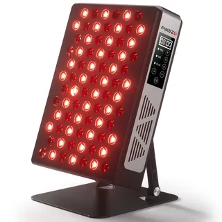 FliKEZE Infrarotlampe, 7 Wellenlängen, 78 LEDs Tri- & Quad-Chip, 460-880nm, Red Light Therapy, Schmerzlinderung, Muskelregeneration, Energieboost, Verstellbarer Ständer, Rotlichttherapie Panel