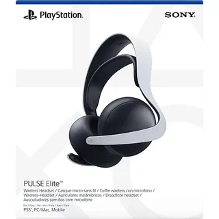 Sony Pulse Elite Wireless, Over-ear Gaming-Headset Bluetooth Weiß / Schwarz