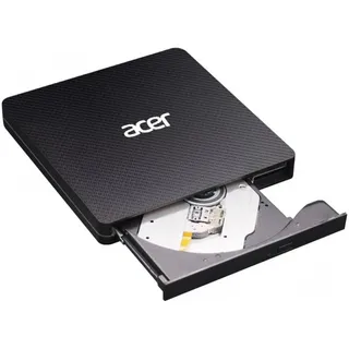 Acer Acer DVD Writer USB, schwarz - Externer DVD-Brenner. DVD-Rekorder (USB DVD Writer in schwarz, Kompakte Bauweise und einfach zu bedienen) schwarz