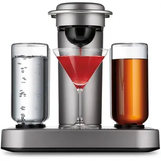 Bartesian Cocktail Maschine - Einfache Drink Zubereitung mit automatischen Rezepten - Cocktailzutaten in Kapseln, 4 einstellbare Getränkestärken - Einsatz für 4 Spirituosen