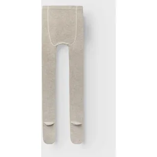 NAME IT Strumpfhose NAME IT "NKNPANTYHOSE RIB 2P", Mädchen, Gr. 74 (80), beige (pure cashmere), Obermaterial: 80% Baumwolle, 17% Nylon, 3% Elasthan, uni, Strumpfhosen Strumpfhose