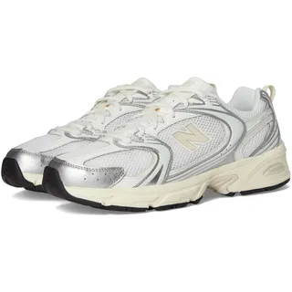 Silver Metallic/Linen 38,5