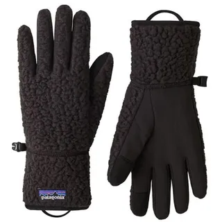 Patagonia Retro Pile Damen Fingerhandschuhe Schwarz L