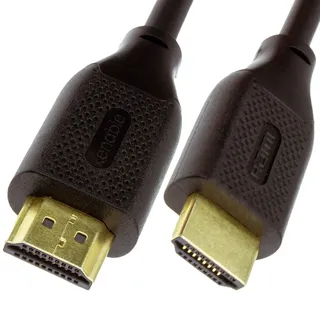 HDMI Cable 2.0 High Speed Lead for LED/OLED/QLED TV 4K HDR Ethernet GOLD 0.2m