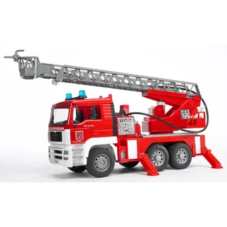Bruder 02771 - MAN Feuerwehr mit Drehleiter 1:16