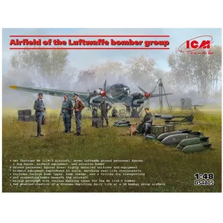 ICM Airfield of the Luftwaffe bomber group 1:48