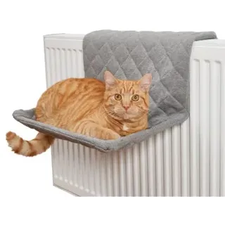 PiuPet Katzenhängematte 7 kg 40 x 30 x 20 cm Grau