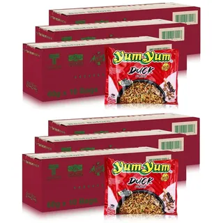 2 Kartons YumYum Ente Instant Nudelsuppen 60 x 60g Yum Yum Duck