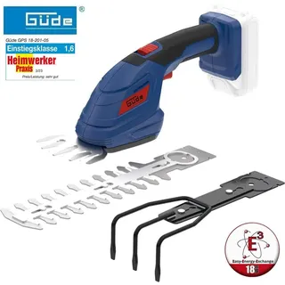 Akku Gartenpflege-Set GPS 18-0 Solo Gerät E3 Akkusystem ohne Akku + Ladegerät