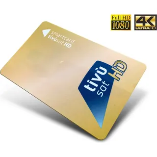 TivuSat HDTV GOLD Karte ohne Modul aktiviert - Gold