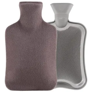 Blumtal Wärmflasche 1,5 l Grau