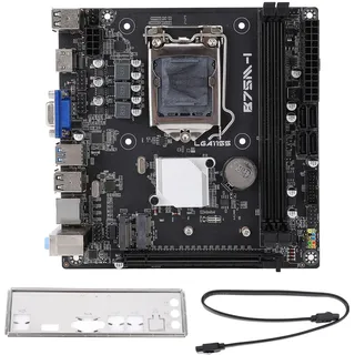 B75M-I Motherboard, 2xddr3 Speicher Max 16GB, LGA1155 CPU, PCI E3.0x16, Serial ATA 3.0, VGA, HDMI, M.2 ITX-Mining-Mainboard für Core I7 I5 I3