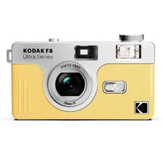 Kodak 35mm Kamera F8 light yellow analoge Kleinbildkamera| Preis nach Code OSTERN