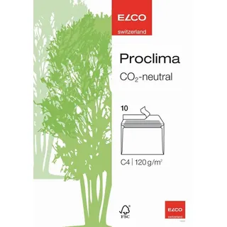 ELCO Proclima C4 22,9x32,4 cm 120 g/m2 Weiß 10 St. ohne Fenster