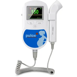 Pulox Sonotrax C - Ultraschall Fetal-Doppler mit Lautsprecher & TFT-Display 1 St Gerät