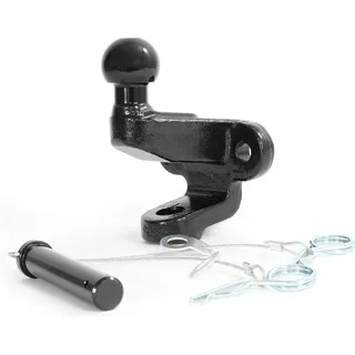 XPOtool Anhängerkupplung Mit 50 Mm Kugelkopf, 3,5 T Zugkraft, Anhängevorrichtung Aus Stahl Für Pkw Lkw Traktor, 2 Loch Anschraubplatte - Xpotool