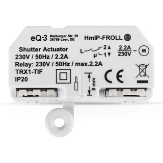 Homematic IP Rollladenaktor Unterputz
