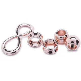 Folia Anhänger Set Charms Infinity (5-tlg), 5tlg