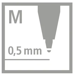 Stabilo pointball 6030/41 Kugelschreiber 0.5mm Schreibfarbe: blau