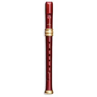 Mollenhauer Traumflöte 0119R Adri ́s Traumflöte Kunststoff rot glitter