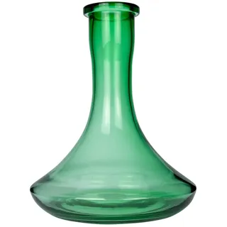 Moze Shisha Steckbowl Large Green - Hochwertiges Shisha Glas für Steck Wasserpfeifen