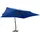 mit Holzmast 400 x 300 cm Azurblau