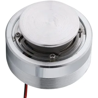 KIMISS Resonanzlautsprecher Bluetooth-Exciter-Lautsprecher Stahl 1 Stück 50 Mm 2 Zoll Allfrequenz-Resonanzlautsprecher Vibration Starker Basslautsprecher (4Ω 25W)