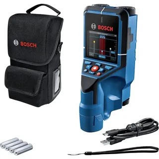 Bosch Wallscanner D-tect 200 C, Ortungstiefe max. 200 mm, geeignet für Holz, Metall, Hohlräume