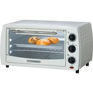 Steinborg Mini Backofen 13 Liter Schwarz
