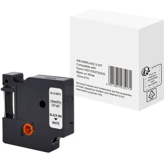 Dymo Schriftband wie Dymo S0720530 12mmx7m schwarz auf weiß
