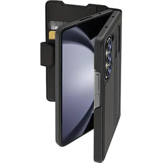 Flipcase mit Magnetverschluss, 2 Kartenfächern und 1 Stifthalter für Samsung Z Fold 6, Schwarz