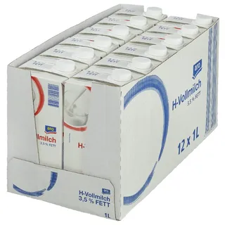 Aro H-Milch 3,5 % Fett 12 x 1 l (12 l)