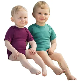 Engel Baby/Kinder Body Kurzarm Bio-Schurwolle/Seide Eisvogel 86/92