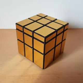 Zauberwürfel Magic Cube 3x3 Shengshou Mirror Cube Gold