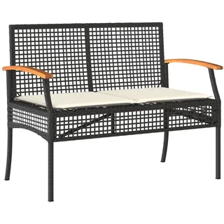 vidaXL Gartenbank 57 x 0 x 0 cm Schwarz