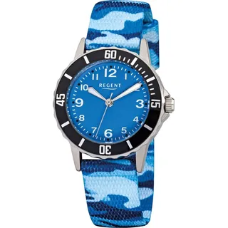 REGENT Kinderuhr 79780.79.14 Textilband F940