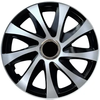 NRM Drift EXTRA 14 Zoll 4 Stück Schwarz/Silber