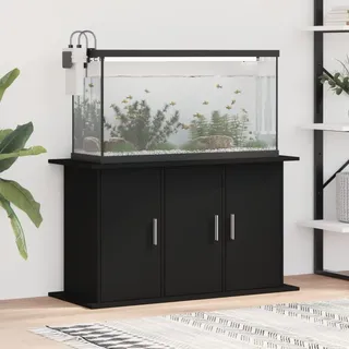 DJEKA Aquarium Unterschrank 101 x 41 x 58 cm Aquarium Tisch Aquarium Stand Aquarium Unter Tisch/Schrank Aquarium Mit Unterschrank Schwarz Aquariumschrank Aquariumregal Tisch Für Aquarium